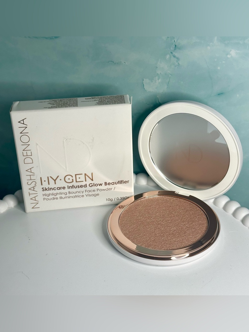 Natasha Denona Hy Gen Skincare Infused Glow Beautifier .35oz Shade Light. New